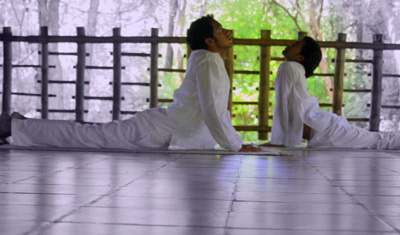 Training in Yoga & Meditation is offered at Kairali The Ayurvedic Healing VIllage.